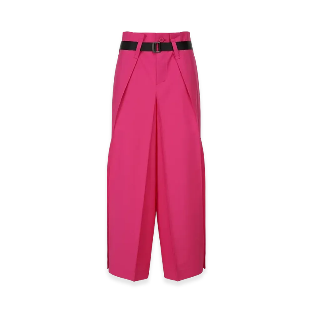 132 5. ISSEY MIYAKE Flat Square Bottoms "Magenta"