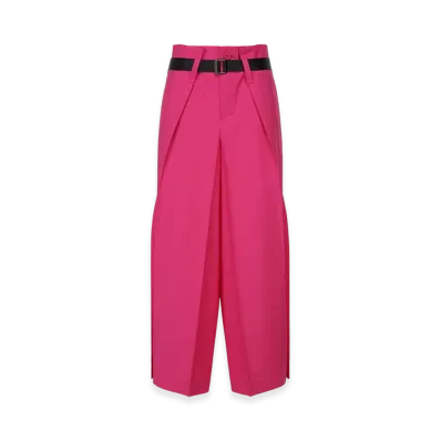 132 5. ISSEY MIYAKE Flat Square Bottoms "Magenta"