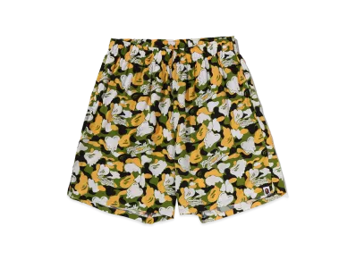 A BATHING APE x EMOTIONALLY UNAVAILABLE Shorts "Green"