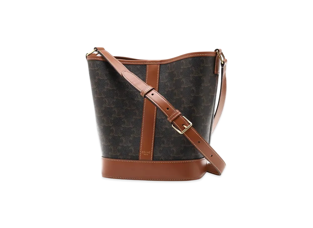 CELINE Small Triomphe Canvas "Tan"