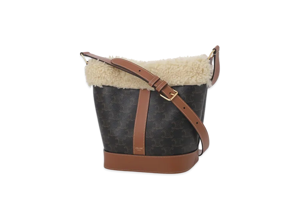 CELINE Small Bucket "Tan/Natural"