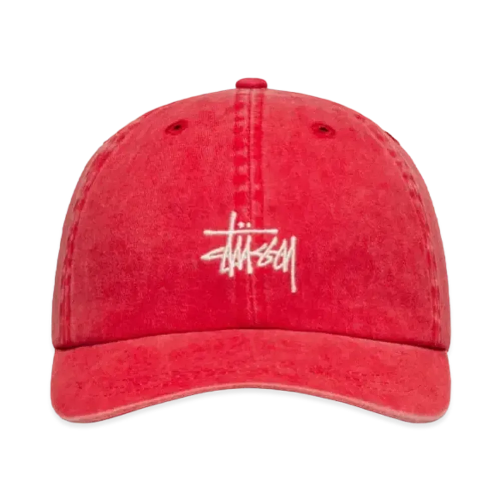 Stussy Washed Basic Low Pro Cap "Chile" (FA24)