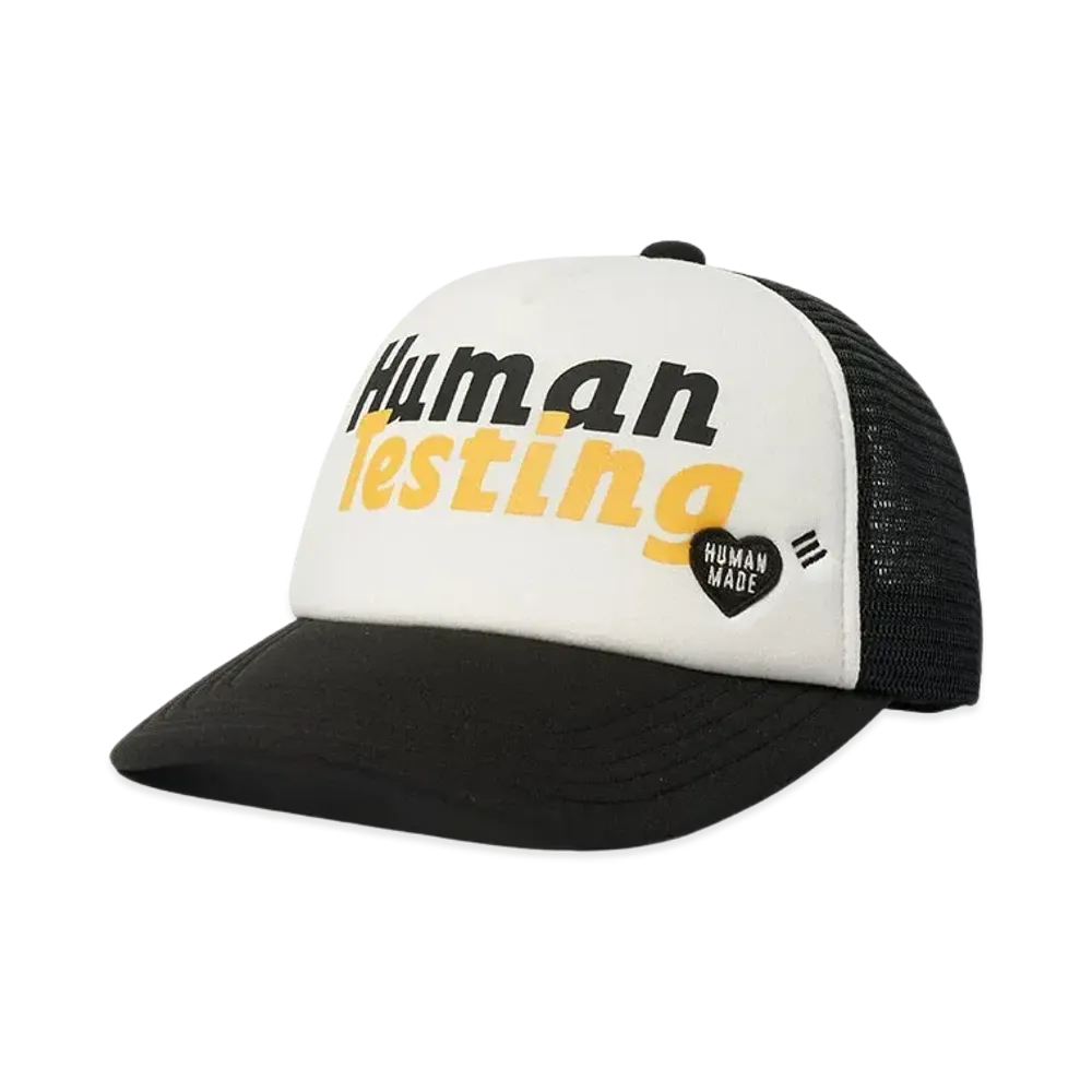 HUMAN MADE A$AP Rocky HUMAN TESTING MESH CAP "Black White"