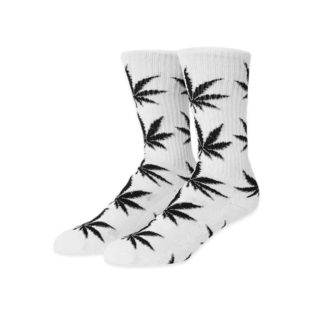 HUF Plantlife Shadow Socks "White"