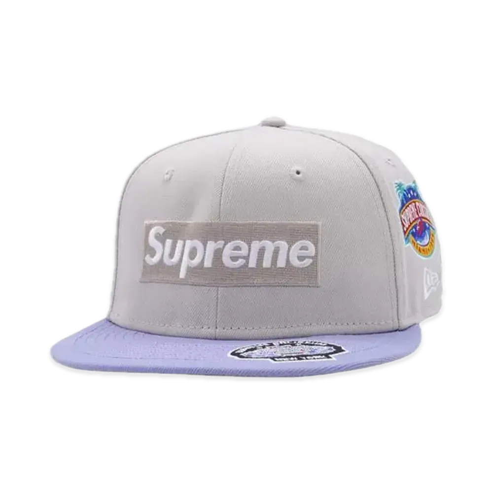 Supreme Championships Box Logo New Era "Stone"