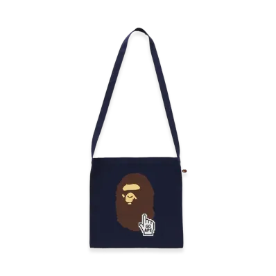 A BATHING APE Bape Online Sacoche "Navy"