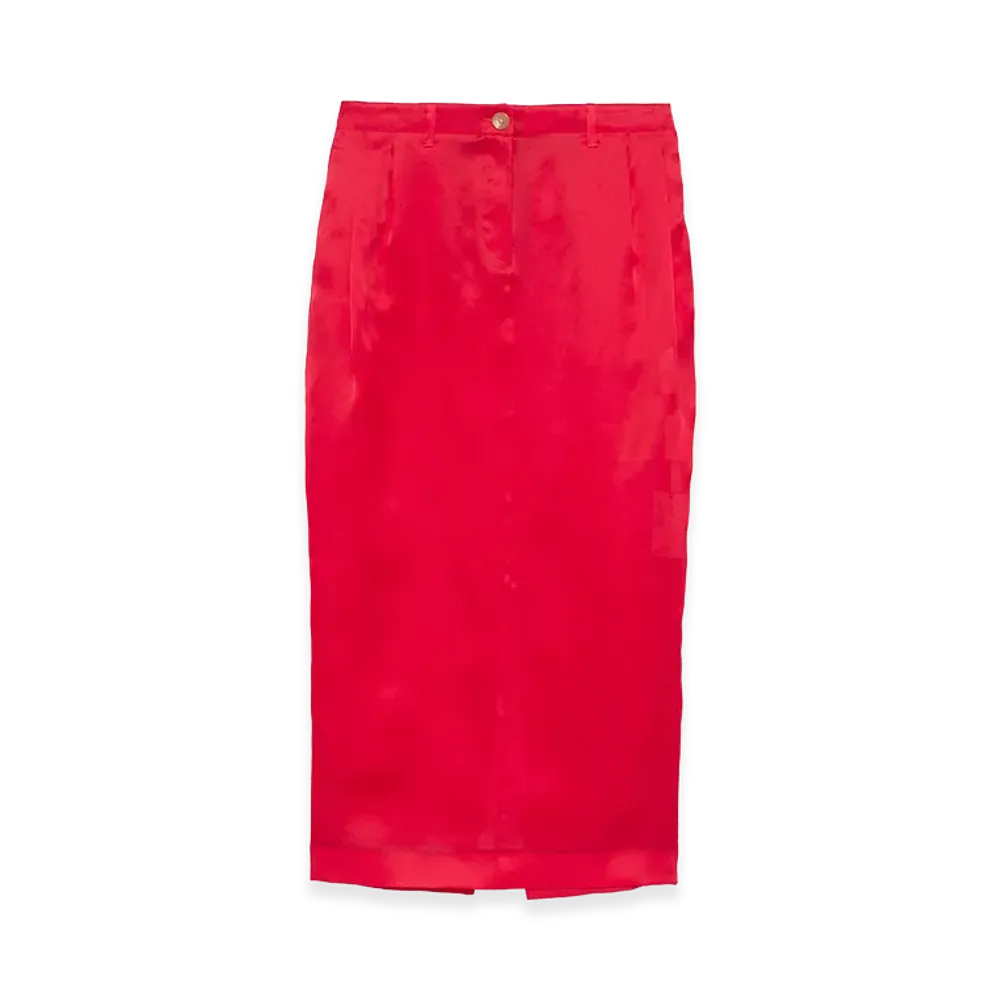 KHAITE Women's Skirts "Red"