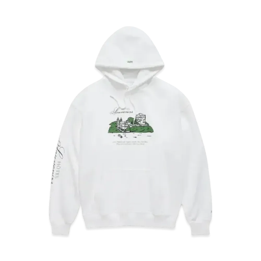 JJJJound x A.P.C. Hotel Hoodie "White"