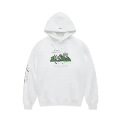JJJJound x A.P.C. Hotel Hoodie "White"