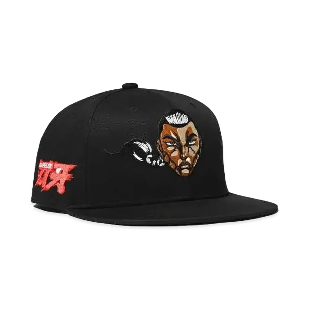 刃牙 x LFYT RETSU SNAPBACK CAP "BLACK"