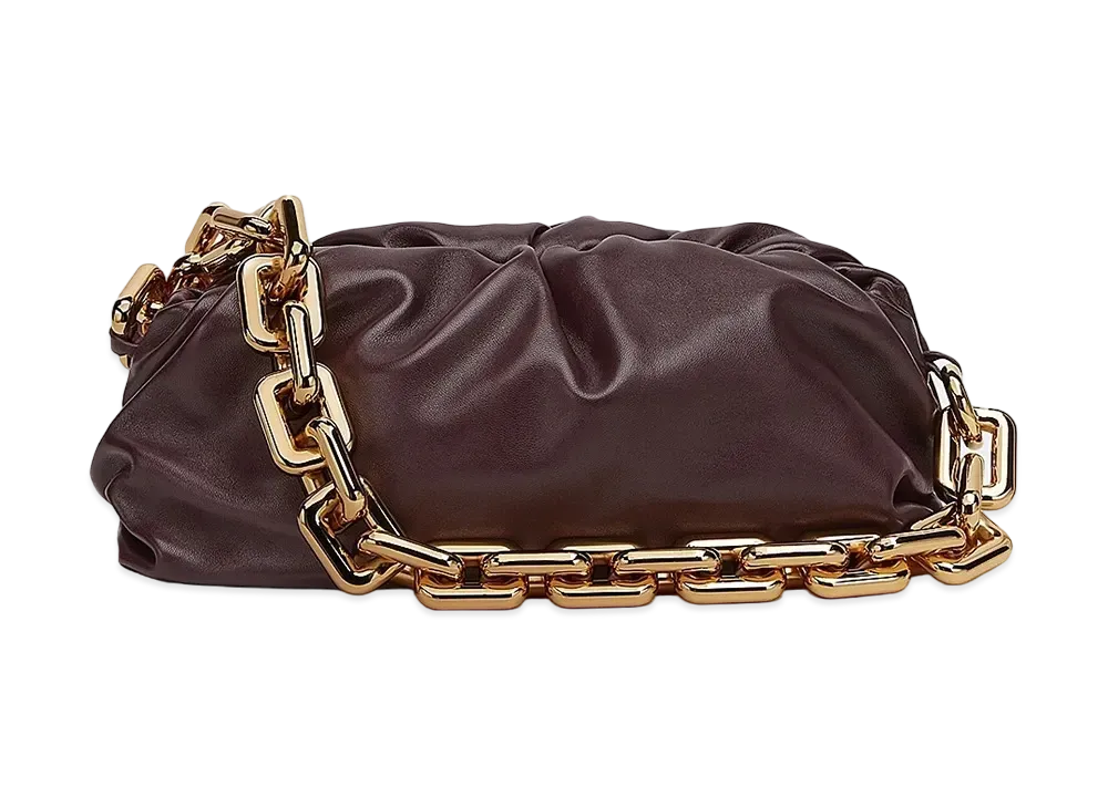 Bottega Veneta Chain Pouch "Grape"