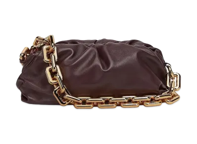 Bottega Veneta Chain Pouch "Grape"