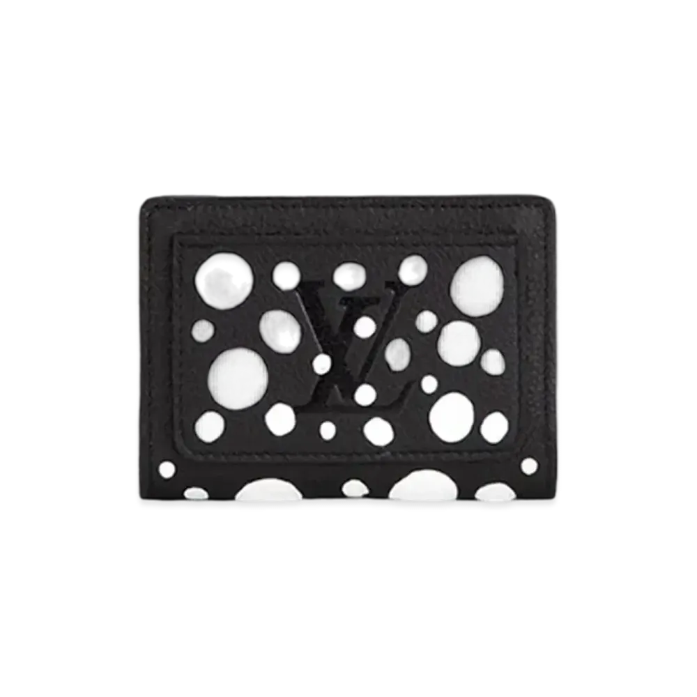 Louis Vuitton x Yayoi Kusama Clea Wallet Monogram Empreinte Leather "Noir/Blanc"