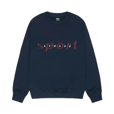 Stussy Dot Sport Crew "Navy"
