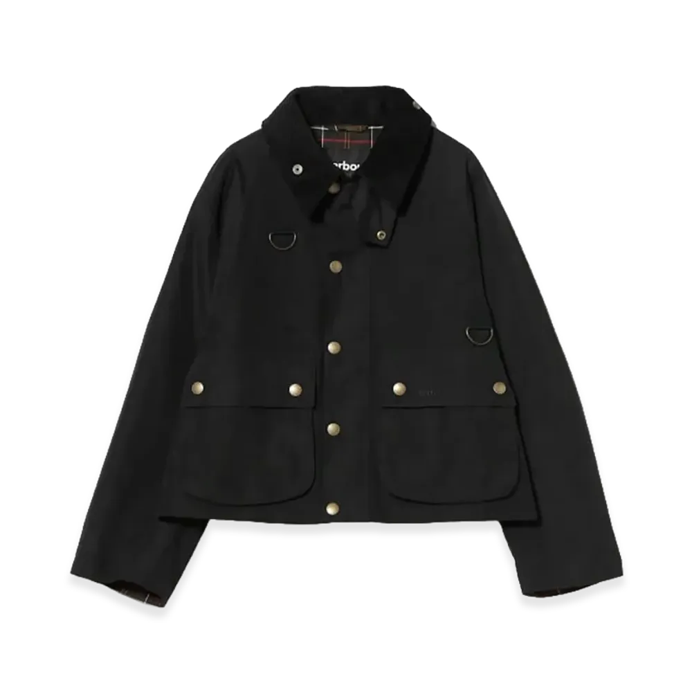 Demi Luxe BEAMS x Barbour Spey Jacket "Black"