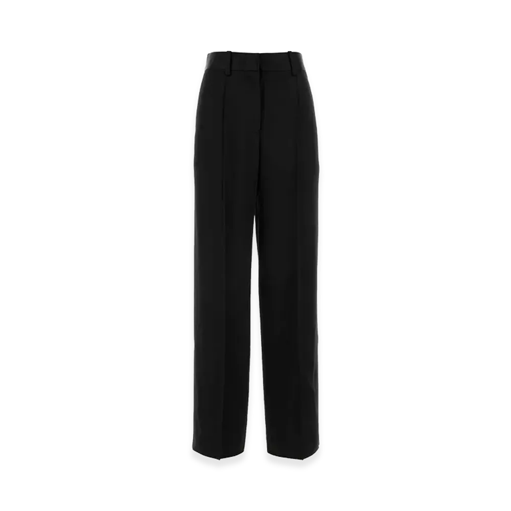 Jil Sander Women's Satin Pant "Black"