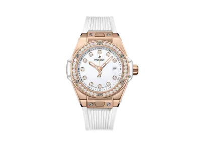 HUBLOT Big Bang One Click King Gold White Diamonds 33mm