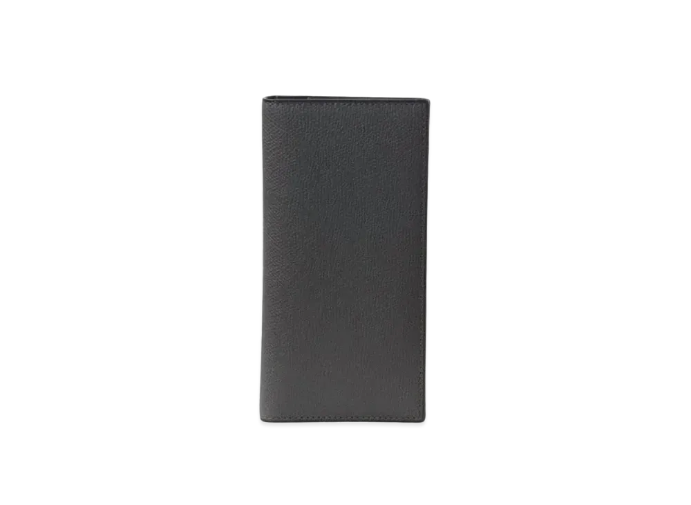 Valextra Vertical 12 Card "Dark Gray"