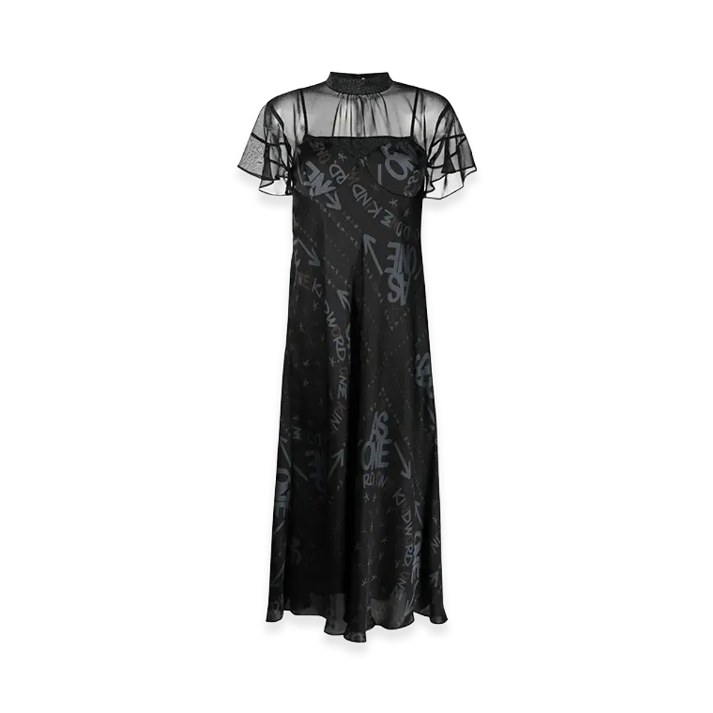 sacai Women's Dresses "Black"