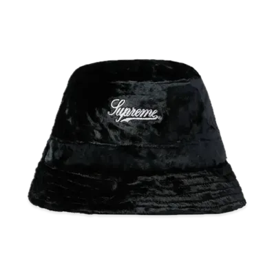 Supreme Crushed Velvet Crusher "Black"