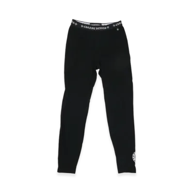 Chrome Hearts Horseshoe Print Leggings "Black"