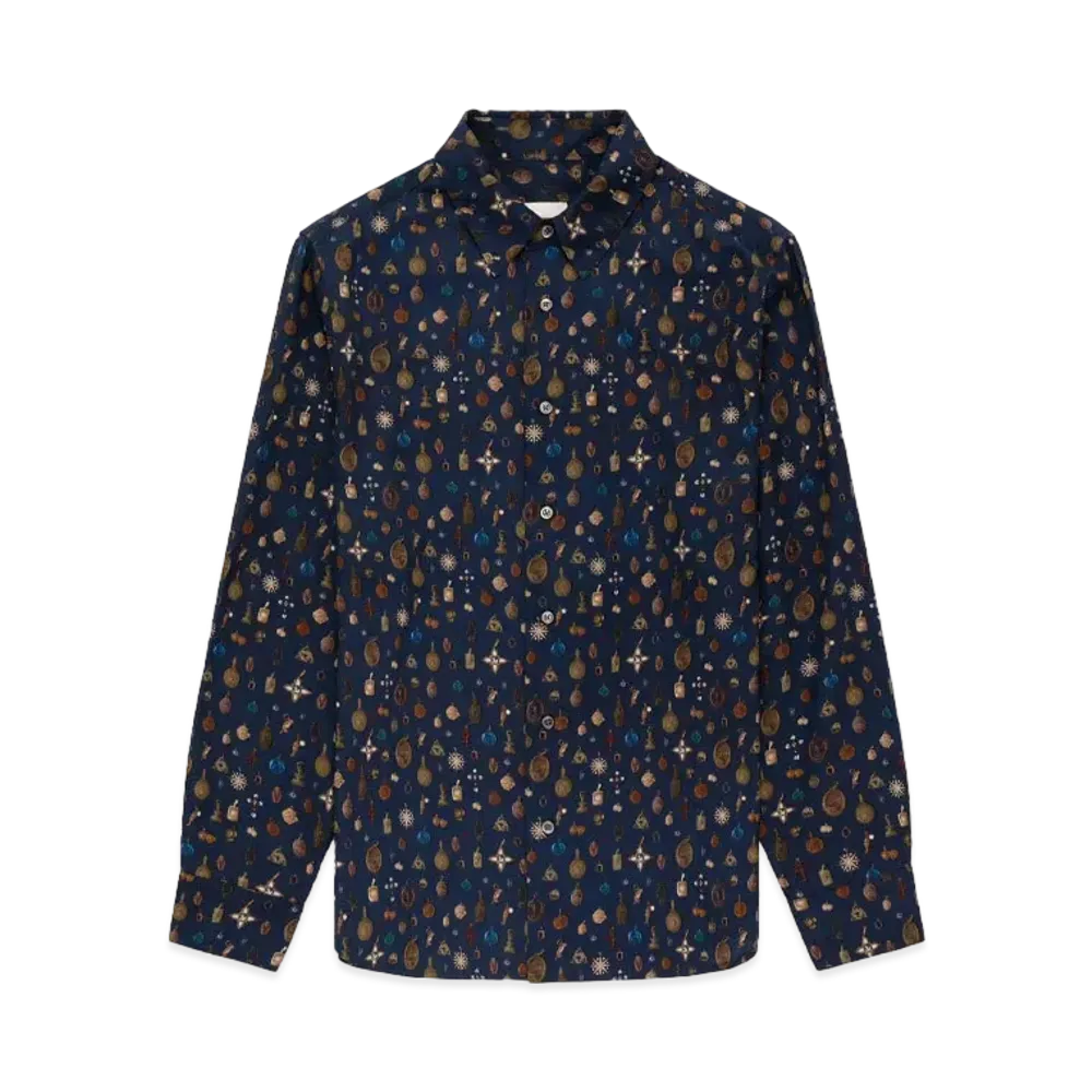 Aime Leon Dore Pendant Print Shirt "Navy"