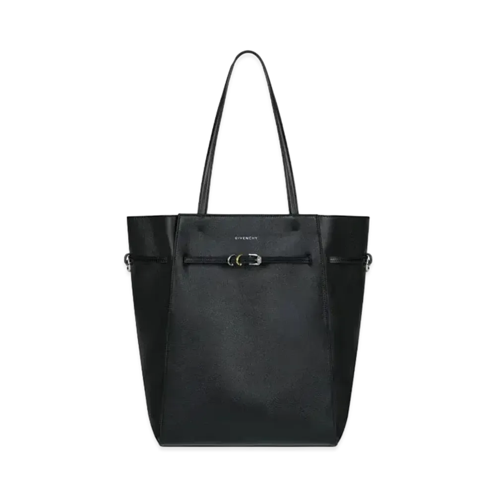 GIVENCHY Medium Voyou Tote Bag in Leather "Black"
