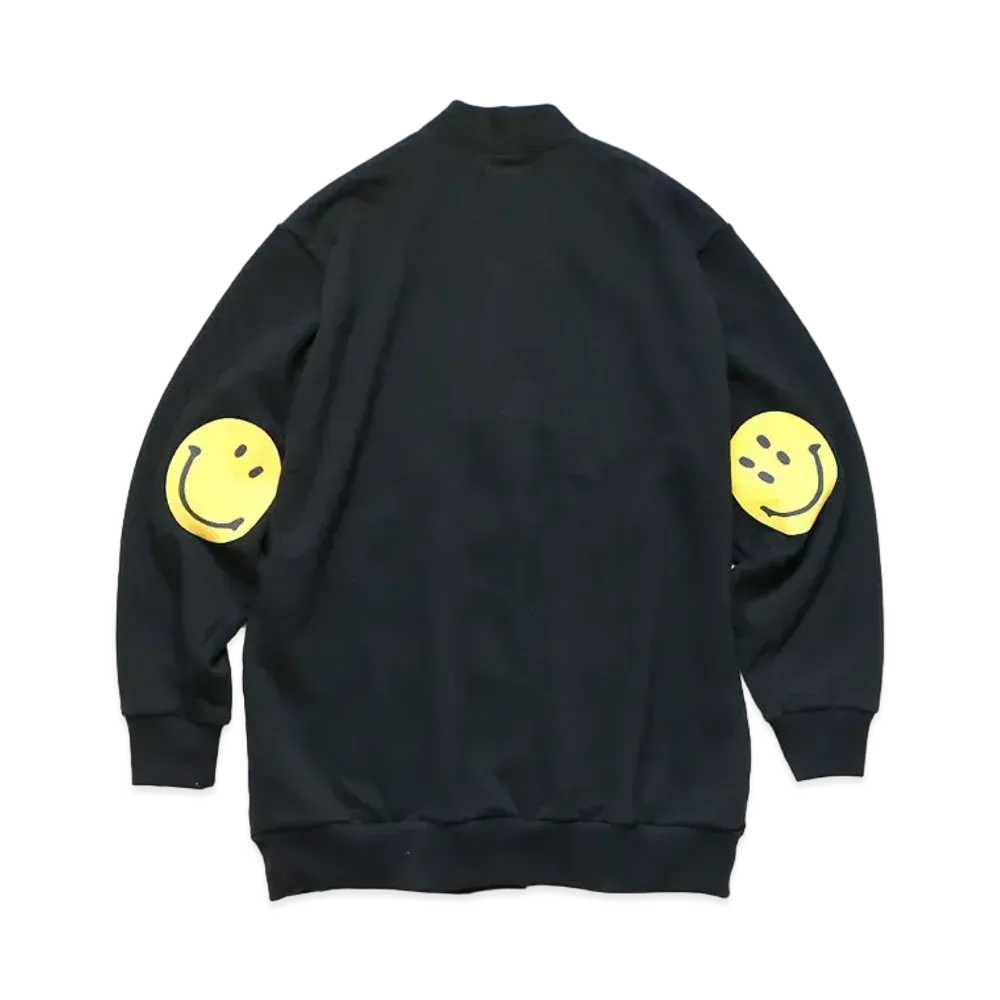 KAPITAL ECO BUY CARDIGAN (HAPPY PATCH PT) "Black"