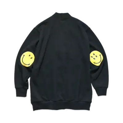 KAPITAL ECO BUY CARDIGAN (HAPPY PATCH PT) "Black"