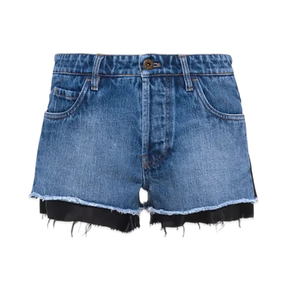 MIU MIU Women's Denim Shorts "Blue"