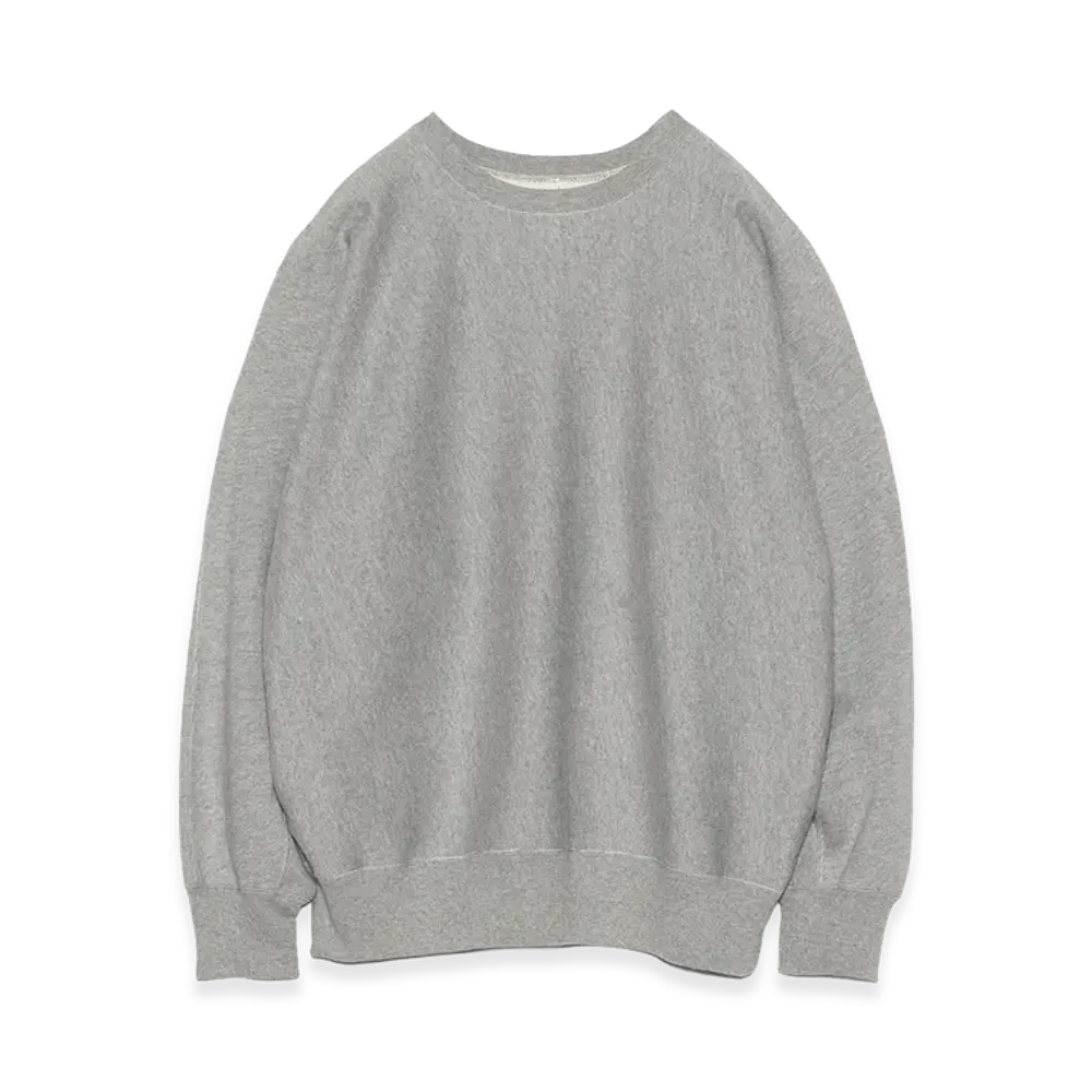nanamica Crew Neck Sweat Shirt "Heather Gray"