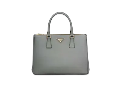 PRADA Galleria Saffiano Leather Large Bag "Gray"