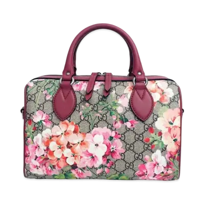 GUCCI GG Blooms Boston bag "Antique Rose"