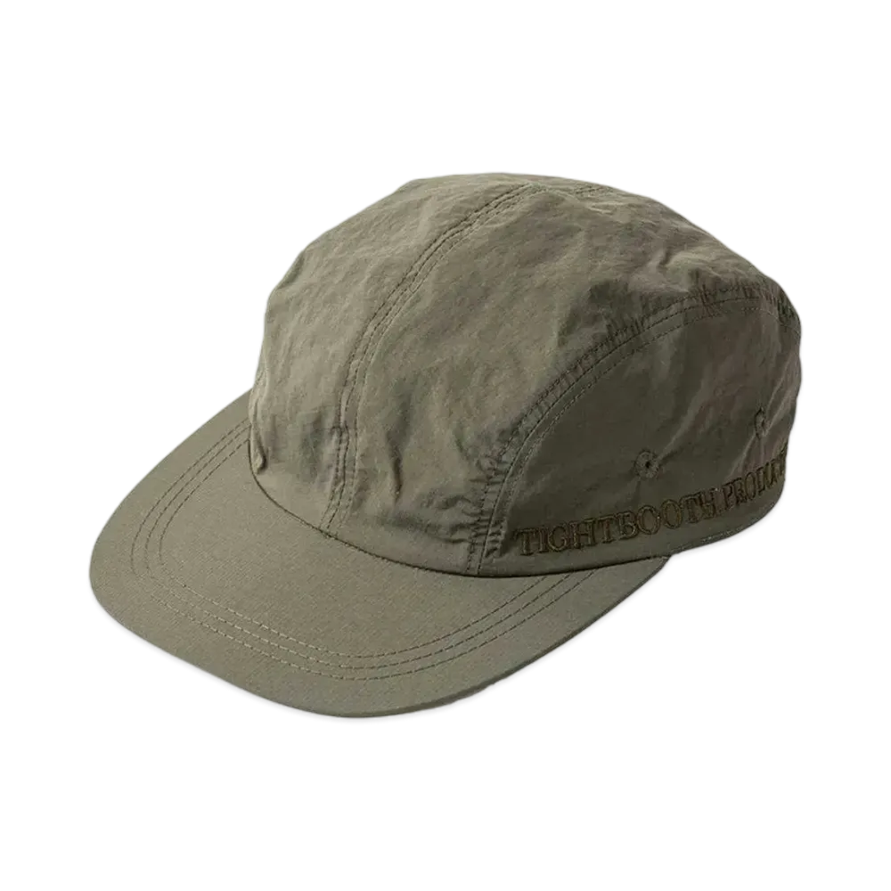 TIGHTBOOTH Ripstop Side Logo Camp Cap #1 "Olive"
