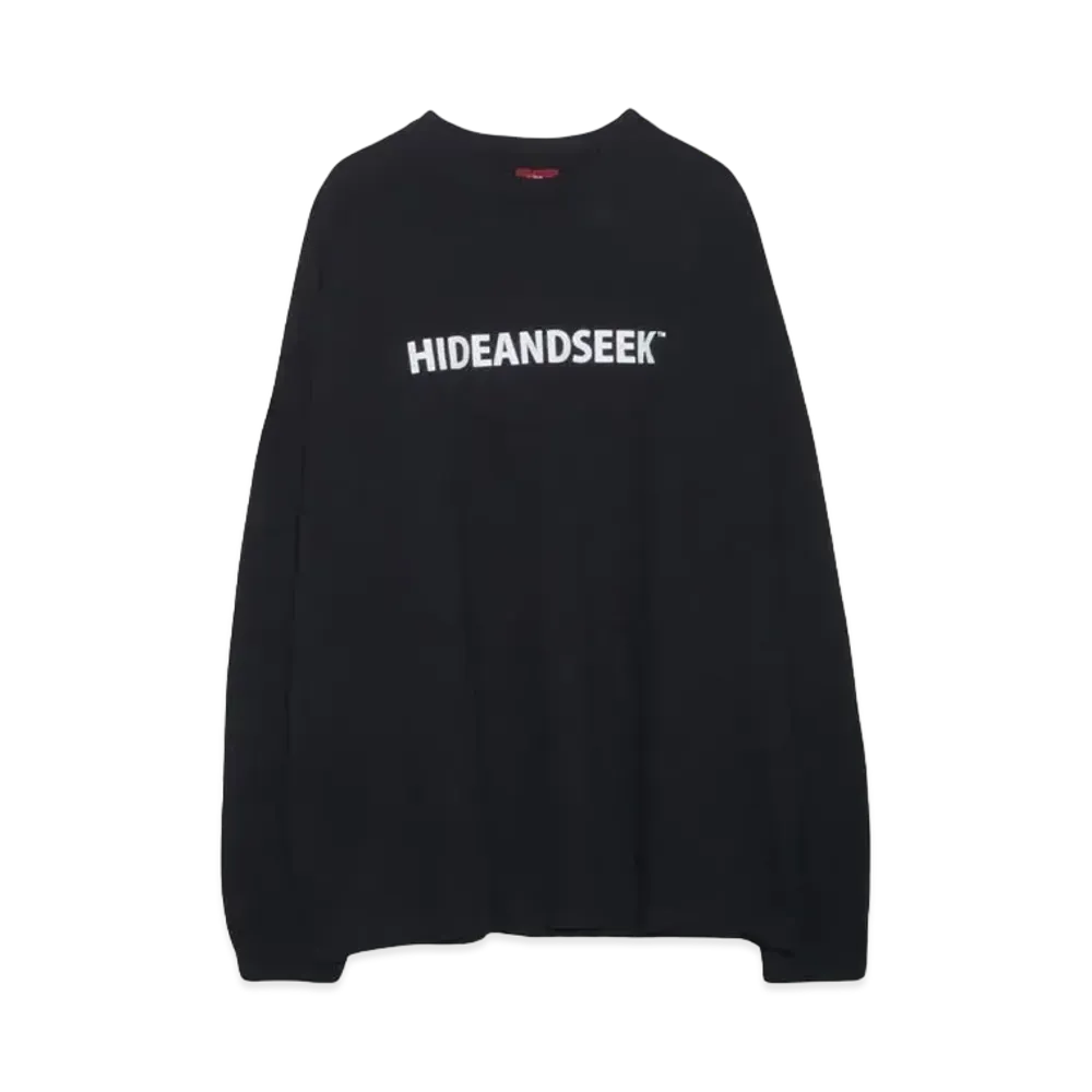 Hide and Seek FAR EAST 1995 L/S Tee(24ss) "BLACK"