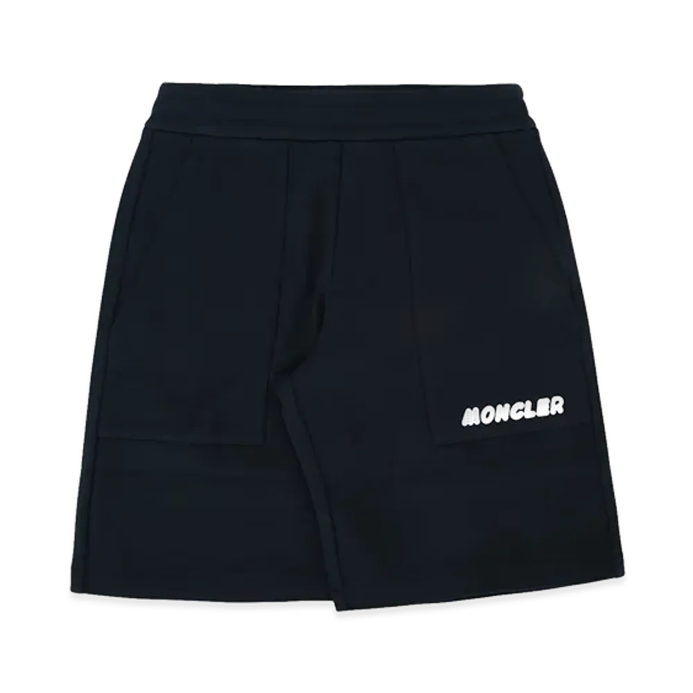 MONCLER Kids Sweat Shorts "Dark Blue"