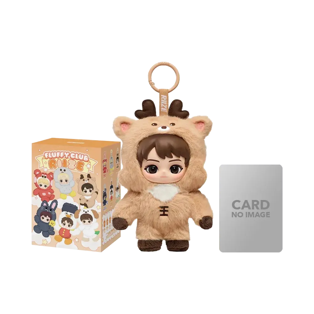 POP MART RIIZE Fluffy Club Series Vinyl Plush Doll Pendant Fluffy URAKBAM