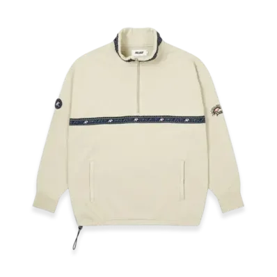 PALACE Zen Half Zip "Stone"