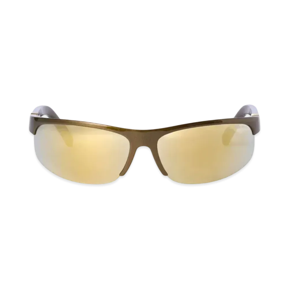 MIUMIU Runway Sunglasses "Brown/Gold Lenses"
