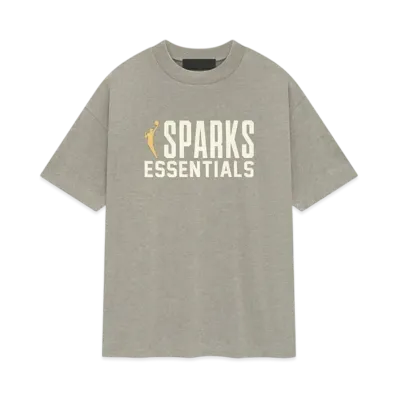 FEAR OF GOD ESSENTIALS x NBA Sparks Tee "Warm Heather"