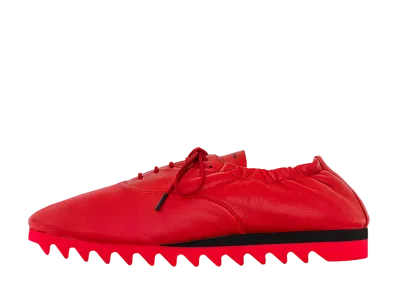 HYKE x BEAUTIFUL SHOES LACE-UP SHOES "Red"