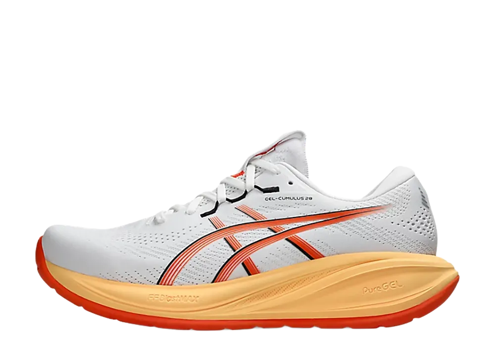 Asics Gel-Cumulus 28 "White/Energy Orange"
