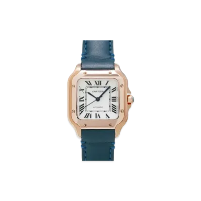 Cartier Santos de Cartier MM "Silver" WGSA0012