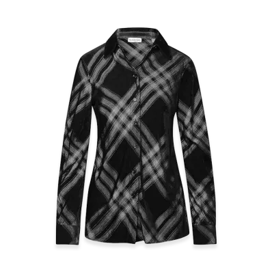 Burberry Women's Viscose Shirt "Black"
