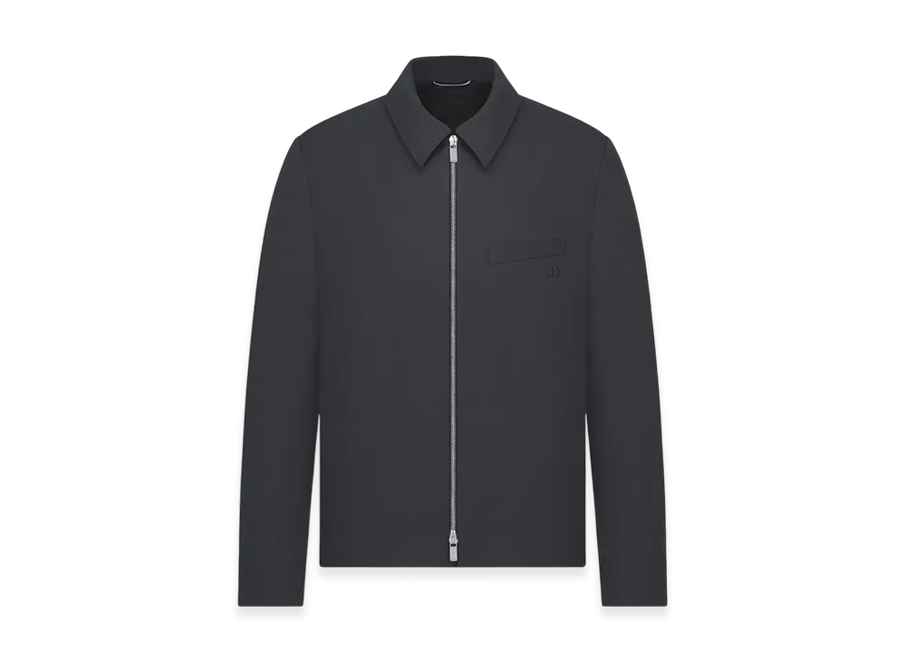 ディオール バージンウール ブレンド ジップド ジャケット 