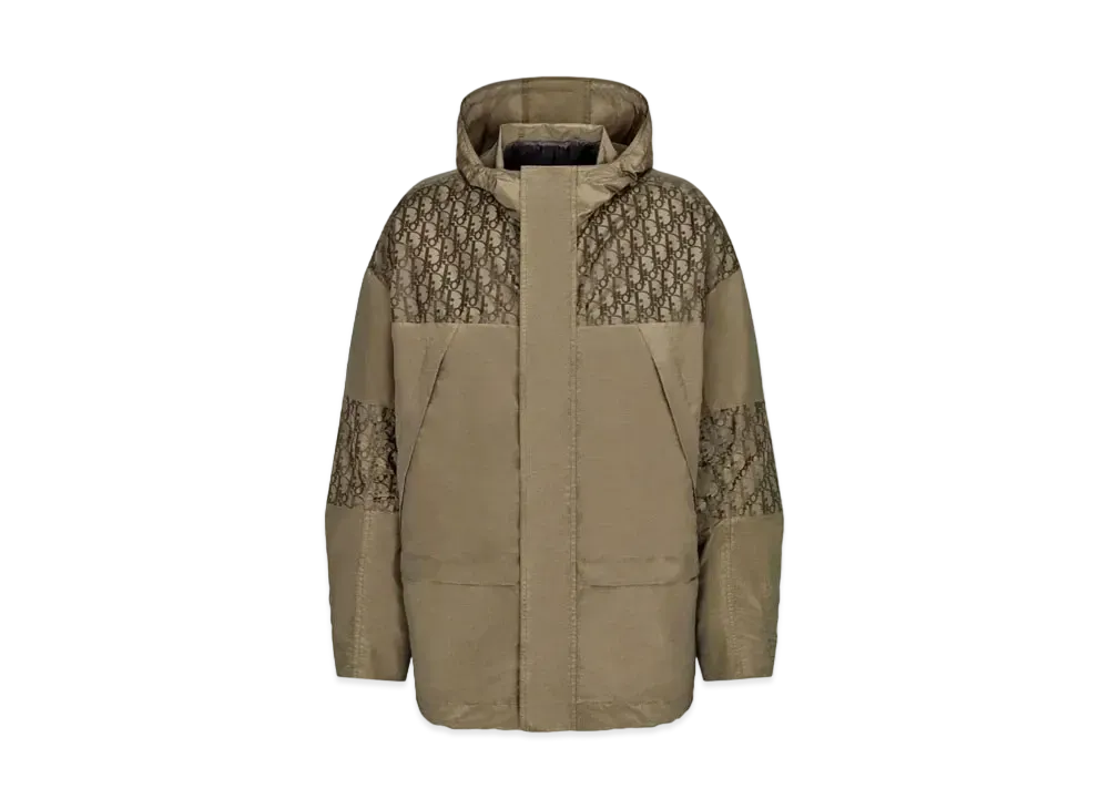 Dior Oversize Oblique Parka "Beige"
