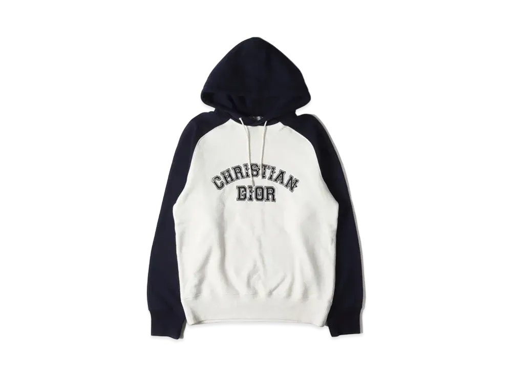 Dior x KENNY SCHARF Pullover Sweat Hoodie "White/Navy"