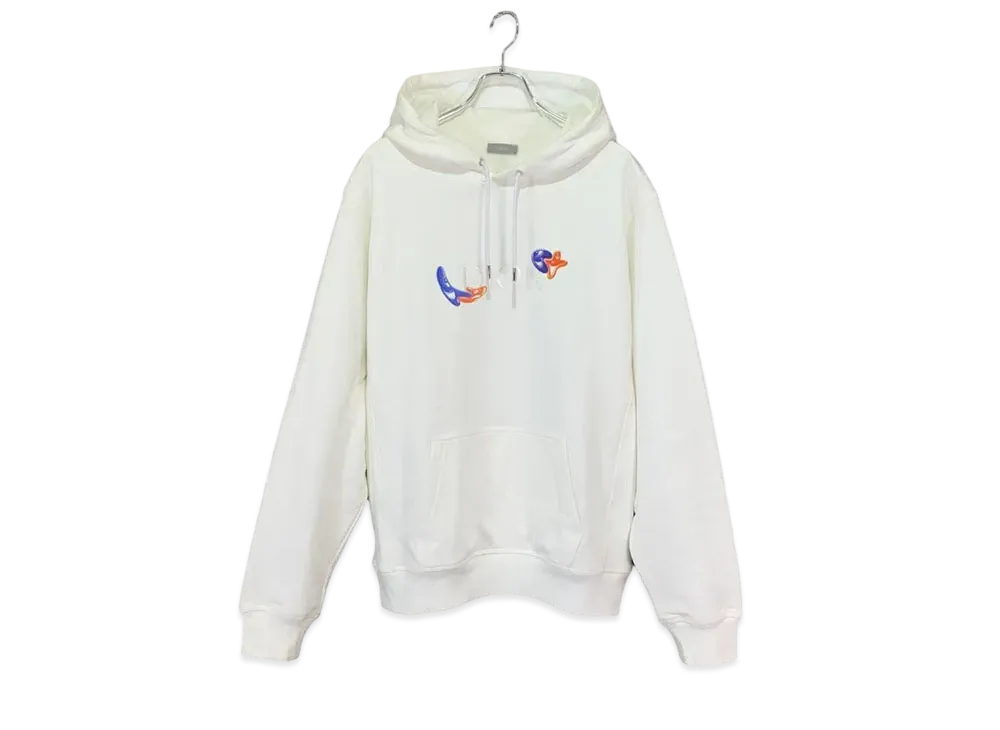 Dior x Kenny Scharf Men's Oversize Hooded Sweatshirt "White"