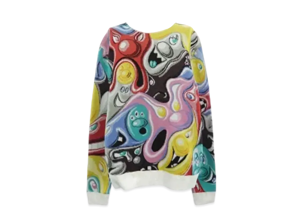 Dior x Kenny Scharf Men's Jacquard Cowichan Sweater "Multicolor"