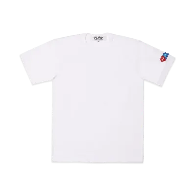 PLAY COMME des GARCONS Invader S/S T-Shirt Mens "White"